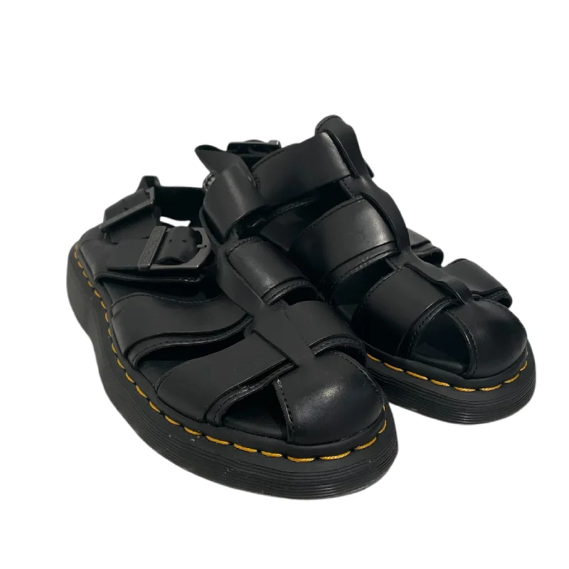 Get The Latest Trends Dr.Martens/Sandals/US 7/Black/Leather/24629001