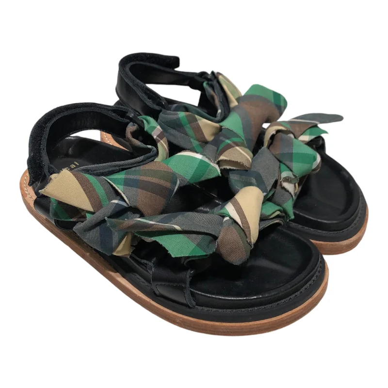 Don't Miss Out Sacai/Sandals/US 6/Plaid/GRN/