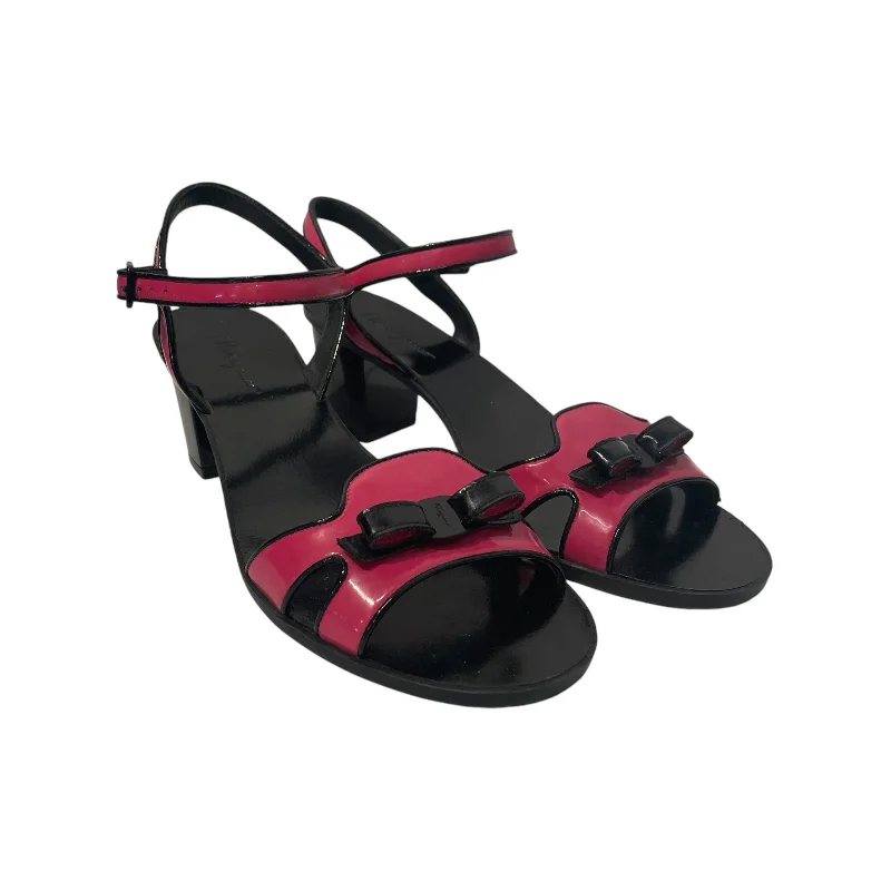 Season Offer Salvatore Ferragamo/Sandals/US 8.5/Leather/PNK/