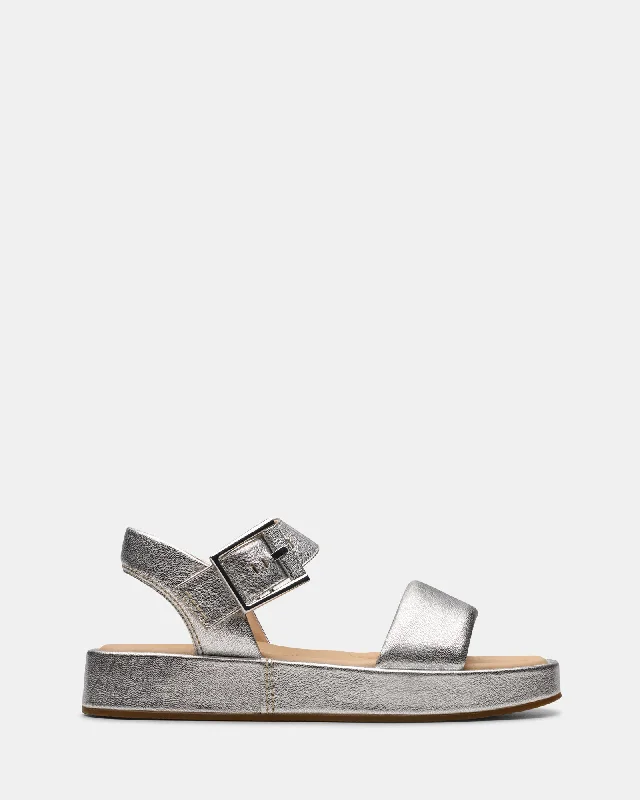 Shop Sales Alda Strap Silver Leather