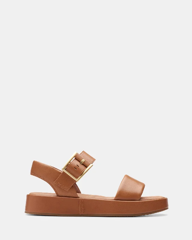 Seasonal Style Discounts Alda Strap Tan Leather