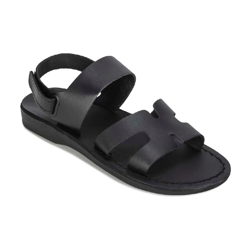 Must-Have Shoe Styles Anne - Leather Slingback Flat Sandal | Black