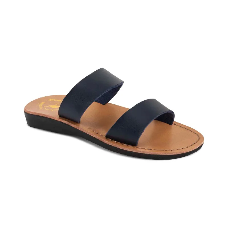 Non-Slip Work Shoes Sale Aviv Vegan - Leather Alternative Sandal | Blue