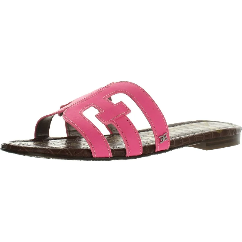 Pink Neon Leather