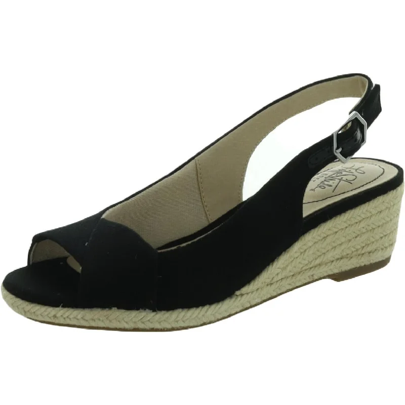 Seasonal Clearance Socialite Womens Canvas Slingback Sandals