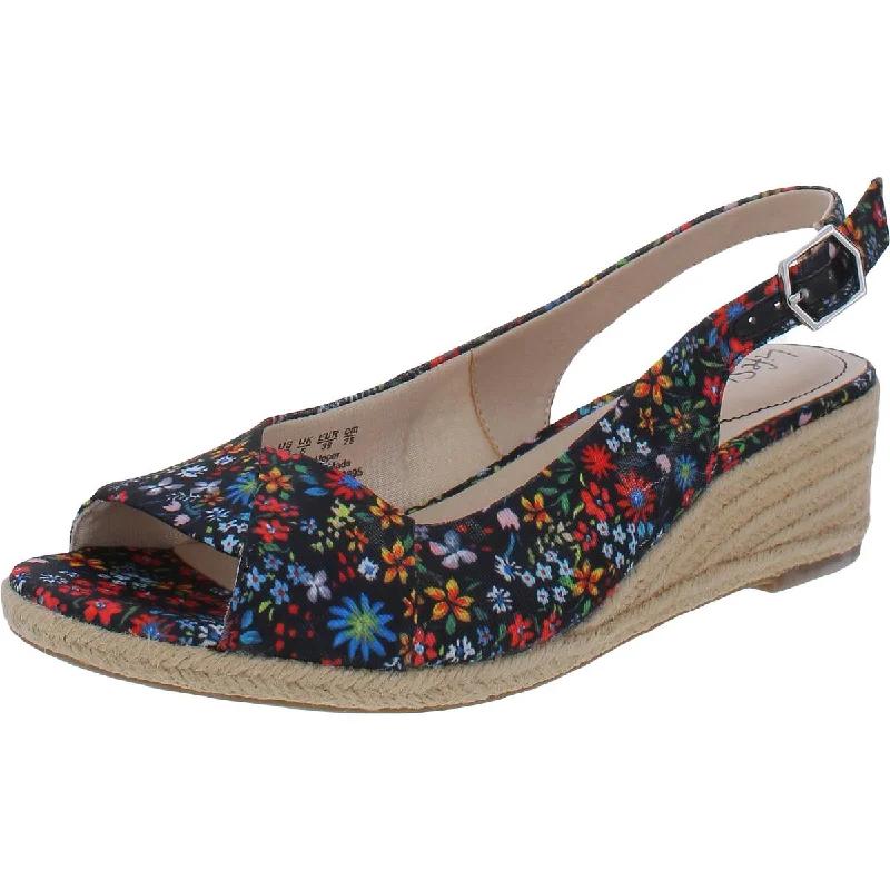 Navy Canvas/Floral
