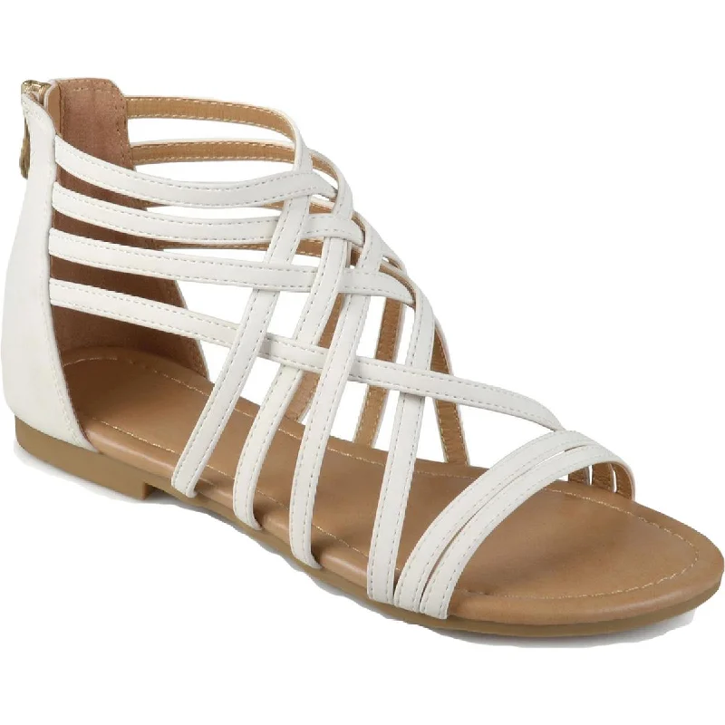 Comfortable Chic Hanni Womens Woven Gladiator Sandals