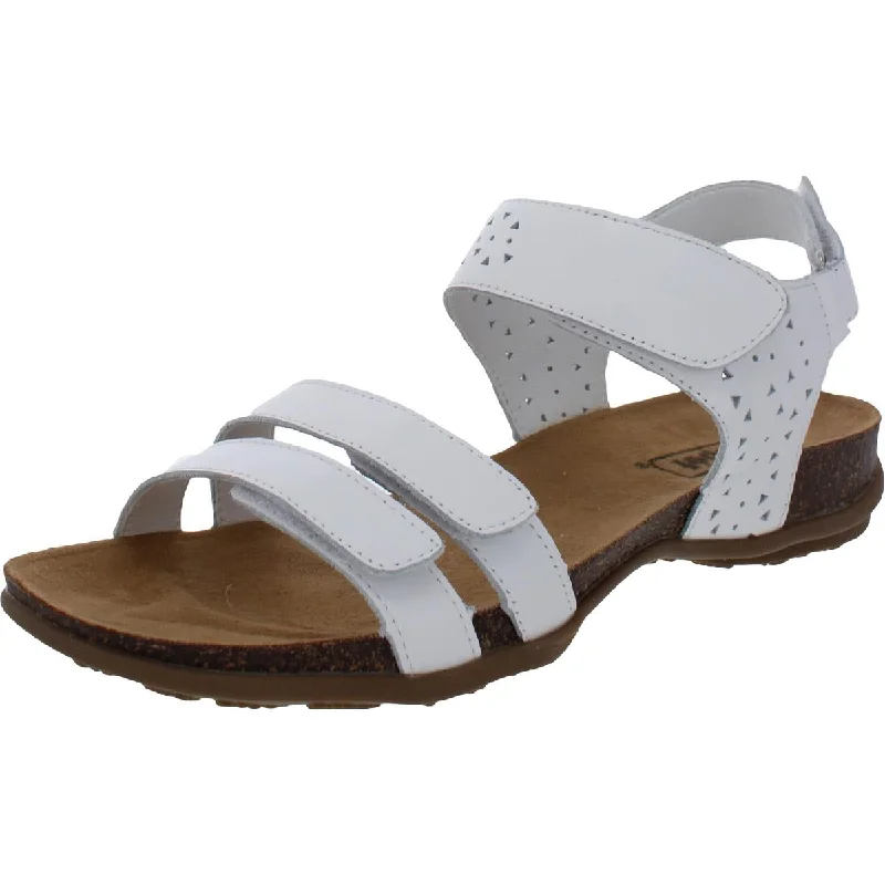 Special Offers Farrah Womens Leather Cork Flat Sandals