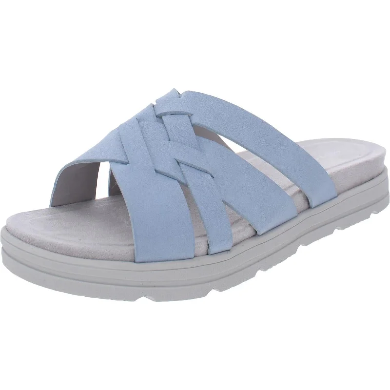 Chic And Trendy Star  Womens Padded Insole Flat Sandals