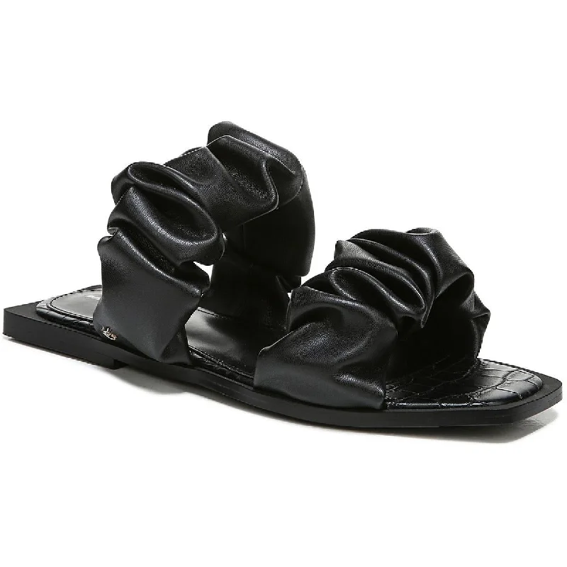 Relaxed Style Deals Iggy Womens Faux Leather Flat Sandals