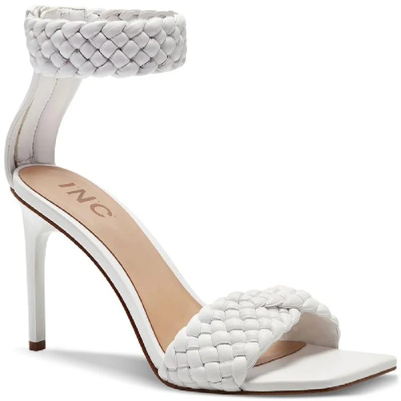Premium Style Offers Adalie Womens Faux Leather Braided Ankle Strap