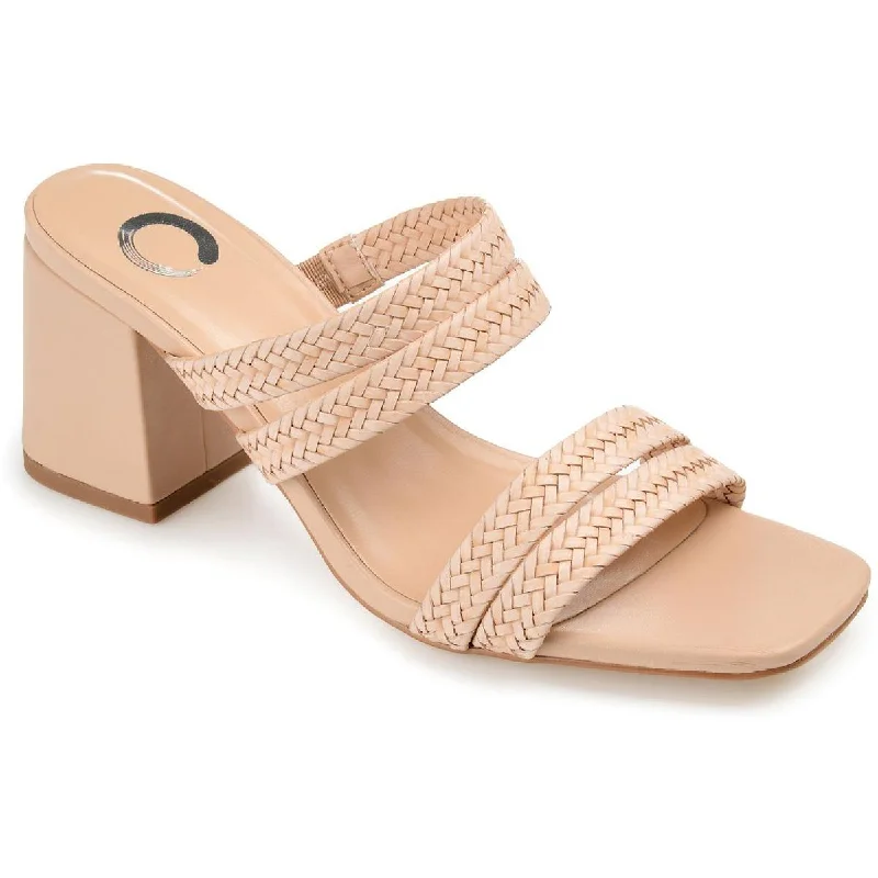Chic And Edgy Natia Womens Slide Sandals
