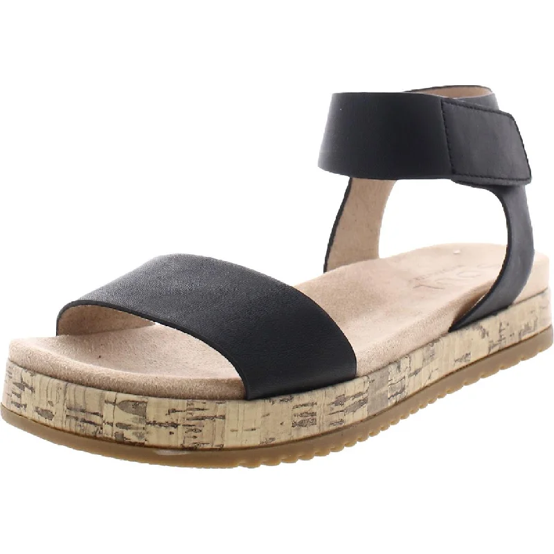 Trendy Flats Sale Detail Womens Faux Leather Platform Sandals