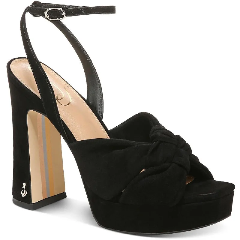 Slip-Resistant Shoes Discount Kristen Womens Knot-Front Platform Sandals