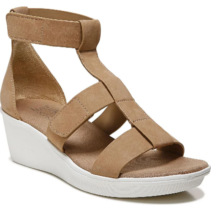 Limited Stock, Big Sale Rylan Womens Leather Ankle Strap Wedge Sandals