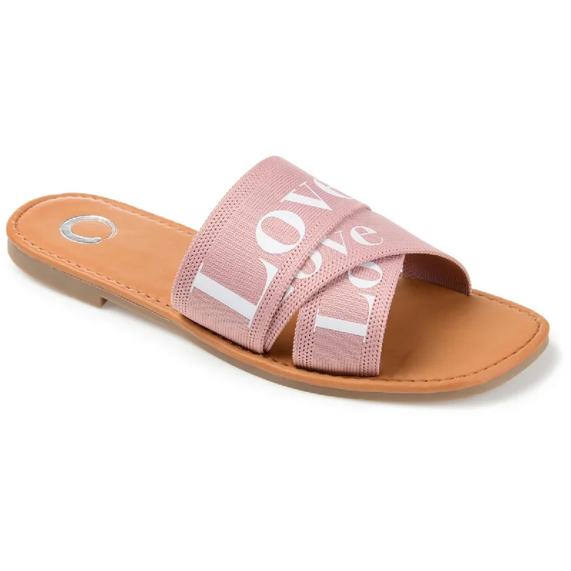 Exclusive Designer Shoes Sale Ivante Womens Printed Slip On Slide Sandals