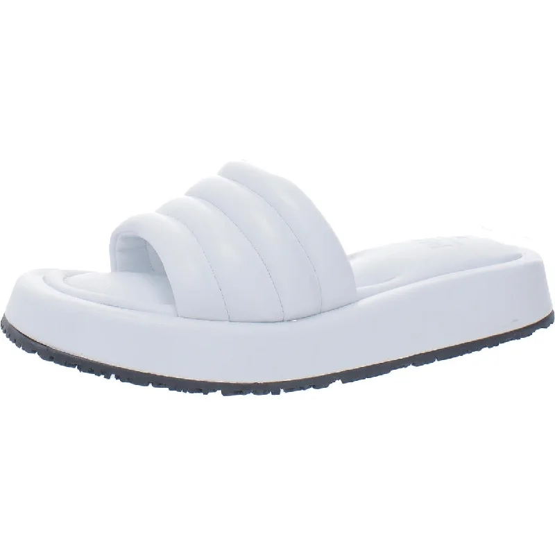 Elegant Evening Shoes Deal Fergie  Womens Slip On Open Toe Slide Sandals