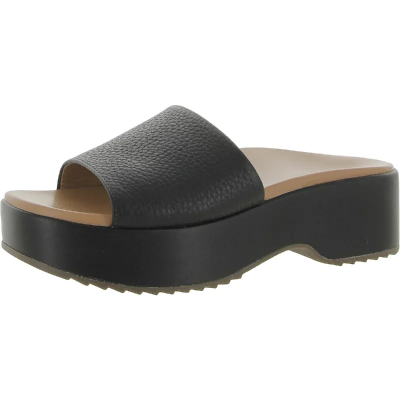 Black Tumbled Leather