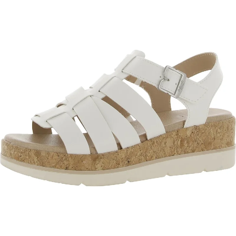 Classic Casual Shoes Sale Only You Womens Faux Leather Cork Wedge Sandals