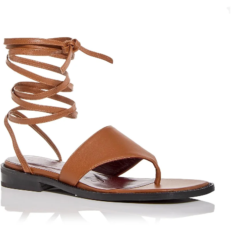 Flash Sale Now Alexandre Lace Up Sandal Womens Leather Flat Thong Sandals