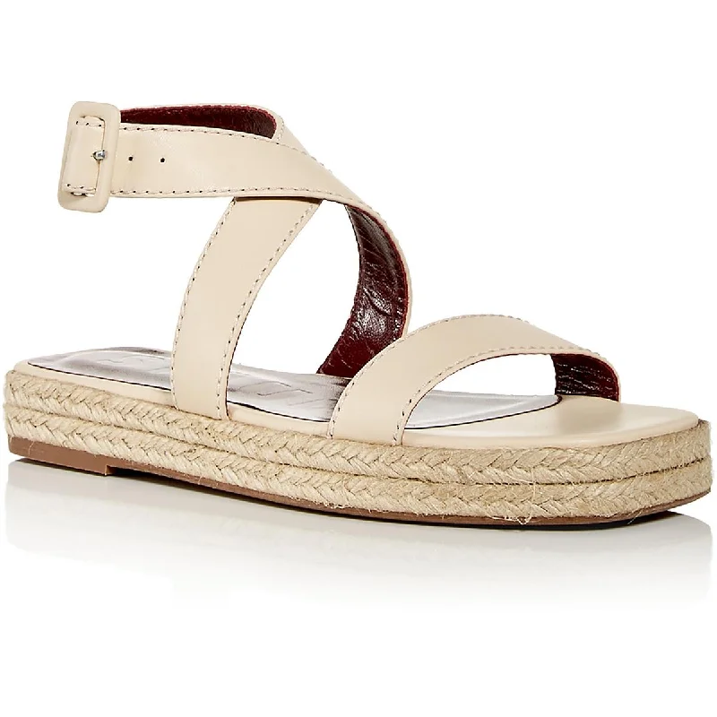 Everyday Shoes Promotion Lara Womens Leather Espadrille Slingback Sandals