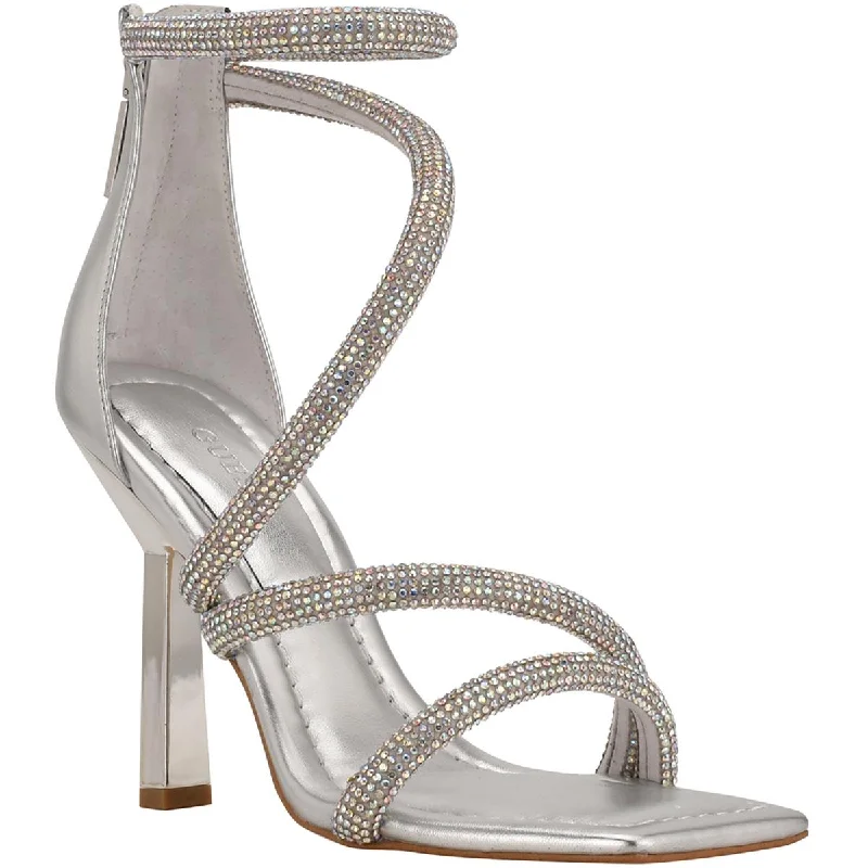 Business Casual Shoes Discount Lalali Womens Embellished Square Toe Strappy Sandals