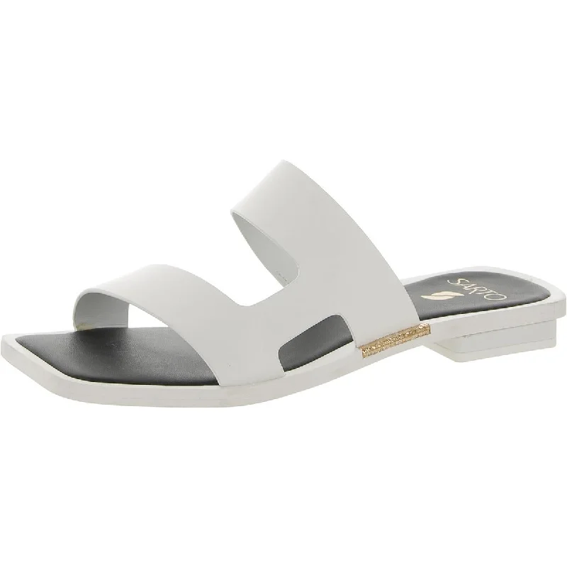 Comfortable Flats Sale Emily  Womens Strappy Open Toe Slide Sandals