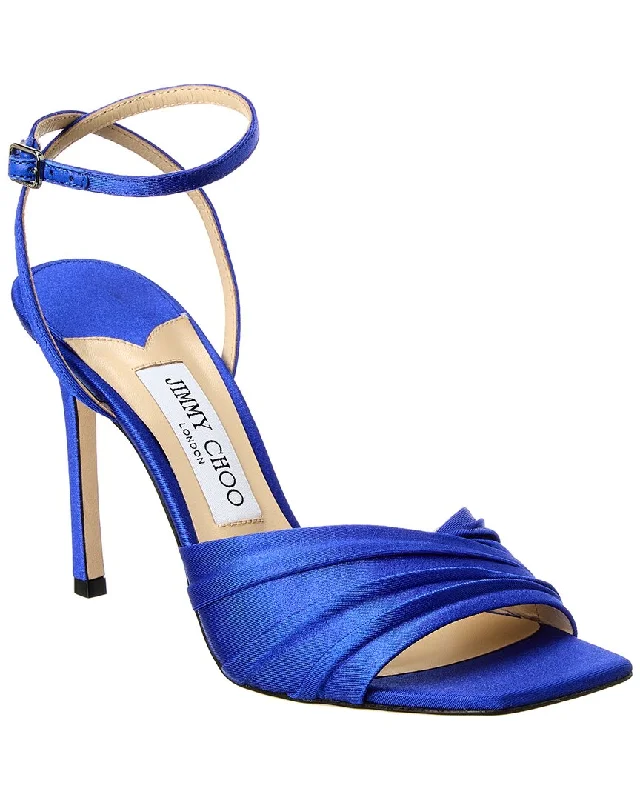 Must-Have Boots Sale Jimmy Choo Basil 95 Leather Sandal