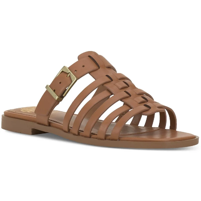 Supportive Shoes Offer Lemenda Womens Leather Slide Sandals