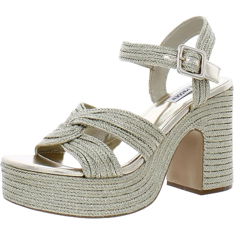 All-Day Comfort Shoes Promotion Carisma Womens Criss-Cross Front Slingback Platform Sandals