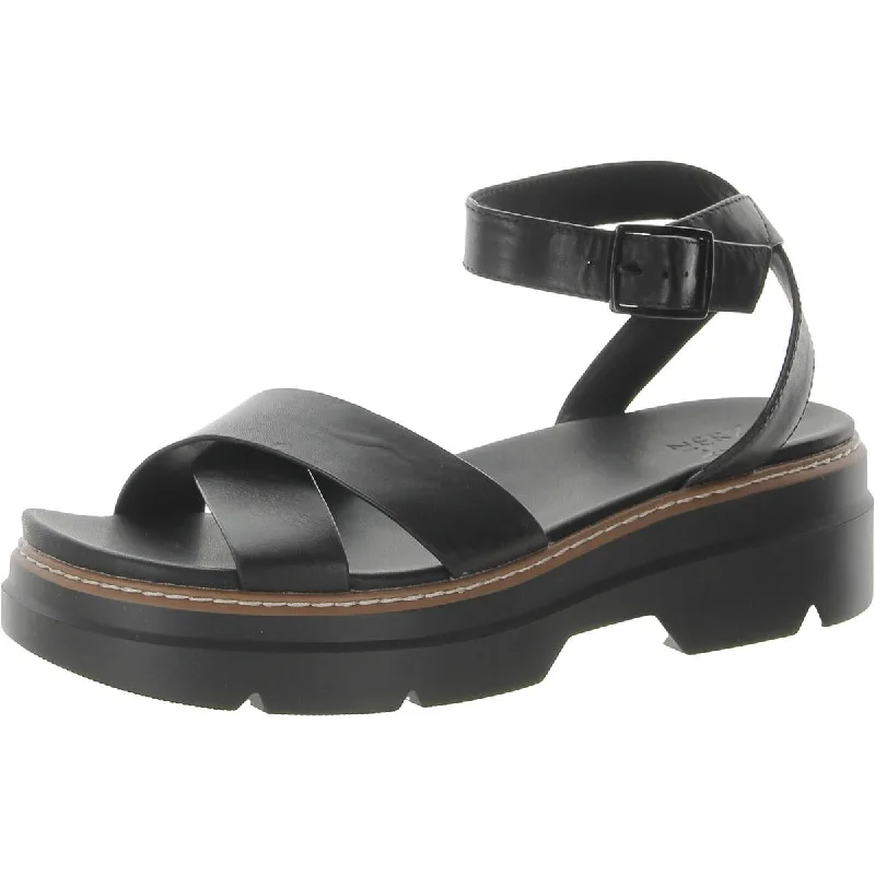 Contemporary Fashion Sale Darry Womens Leather Ankle Strap Platform Sandals