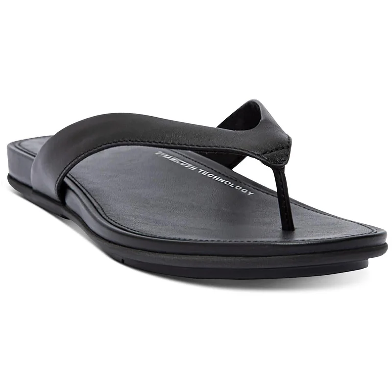 Effortless Style, Endless Impact GRACIE Womens Leather Thong Flip-Flops