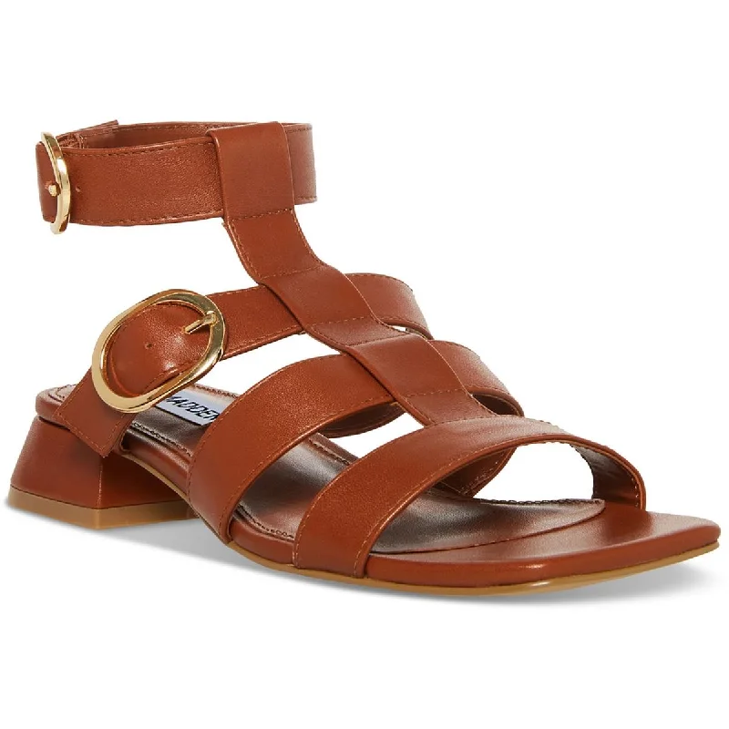Comfortable Boots Sale Aylin Womens Leather Square Toe Gladiator Sandals