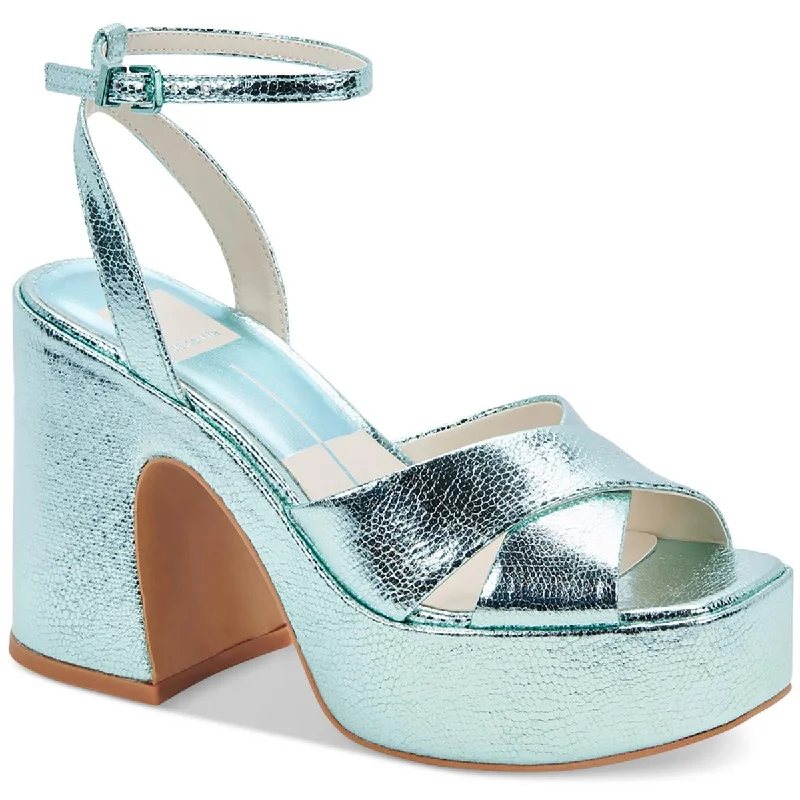 Electric Blue Crackled Stella