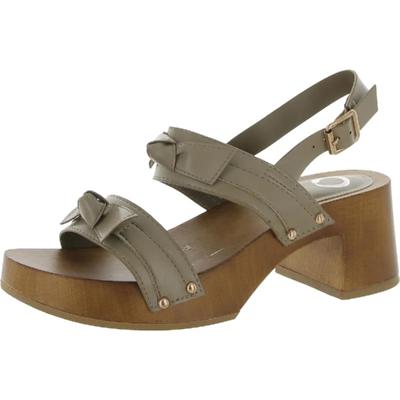 Comfortable Work Shoes Womens Faux Leather Warm Block Heel