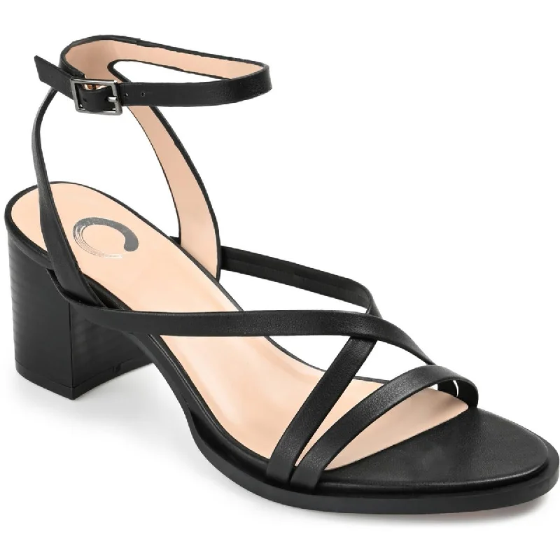 Casual Slip-Ons Promotion ANIKAH Womens Ankle strap Comfy Block Heel