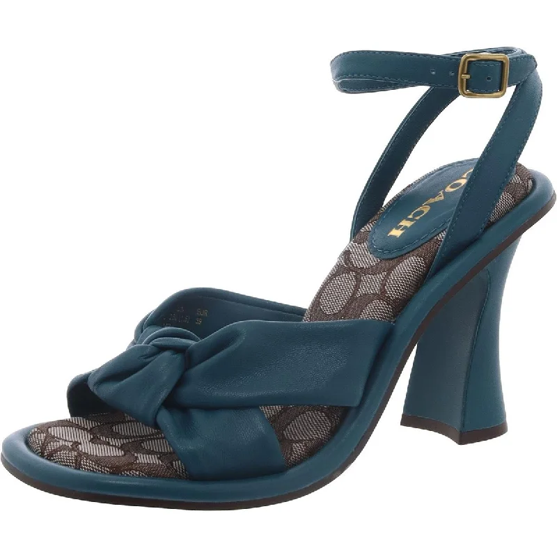 Sleek Dress Shoes Deal Womens Leather Dressy Slingback Sandals