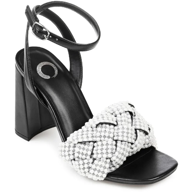 Fashion Forward, Function First DUA Womens Faux Leather Block Heel