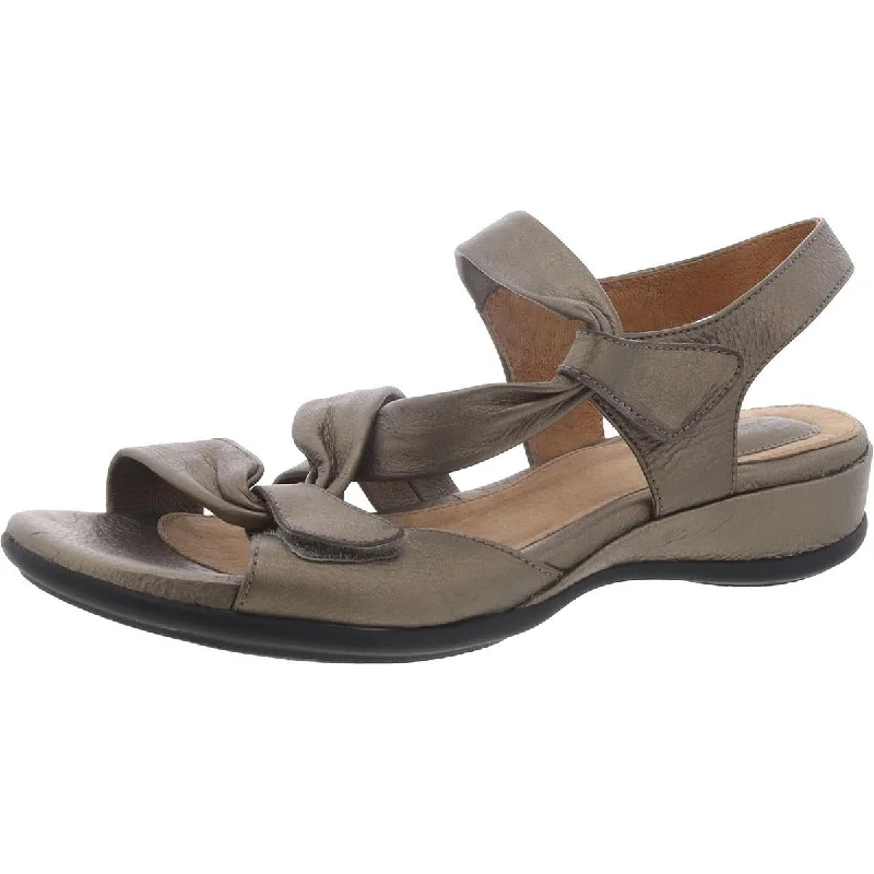 End-Of-Season Clearance Lucena Womens Leather Wedge Sandals