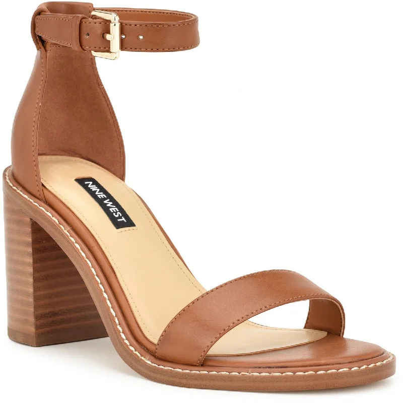 Stylish Statements WNERLA 3 Womens Faux Leather Buckle Ankle Strap