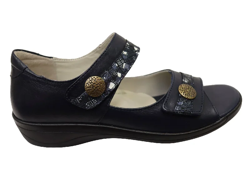 Shop Sales Cabello Comfort RE3403 Womens European Comfortable Leather Sandals