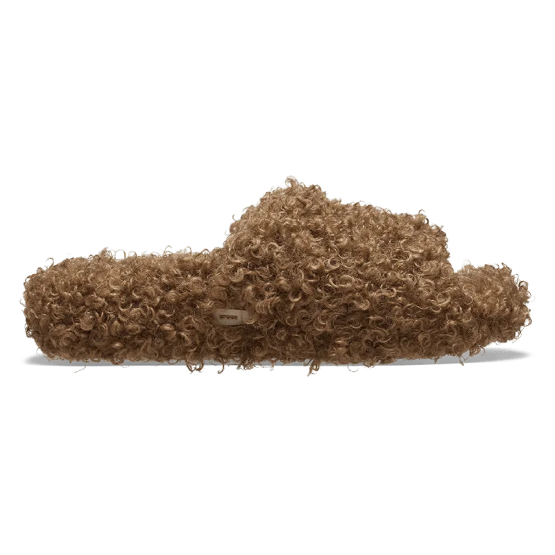 Trend Forward Threads Classic Doodle Fur Slide