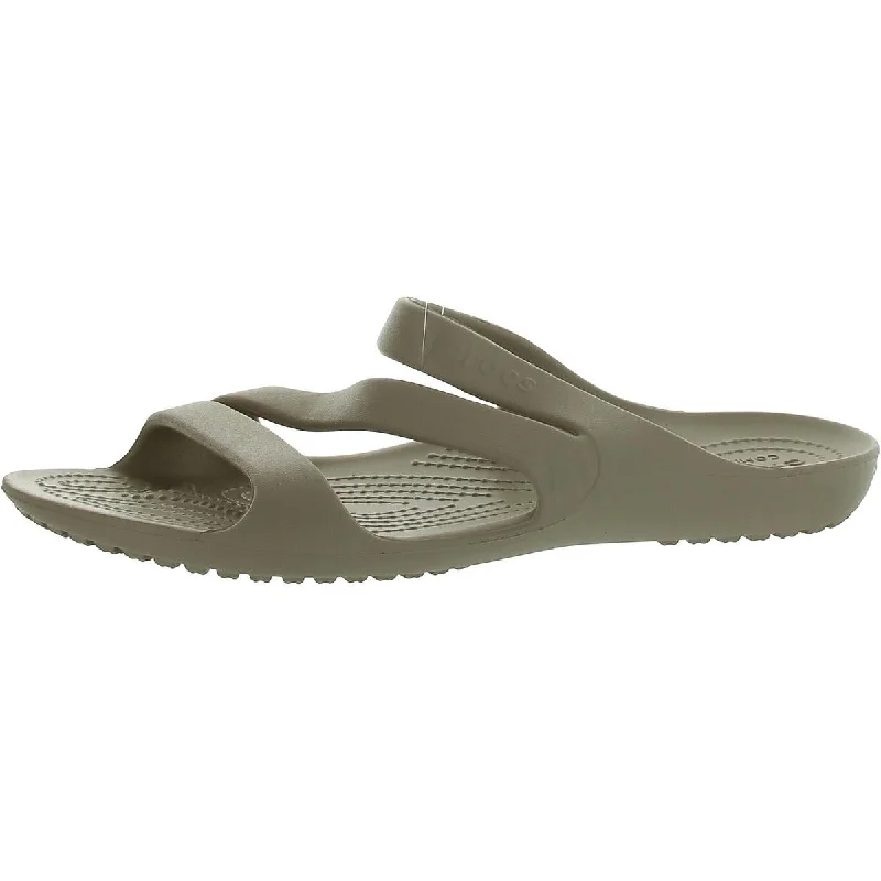 Flash Sale Online Crocs Womens Mellowrecovery Slip On Slides Strappy Sandals