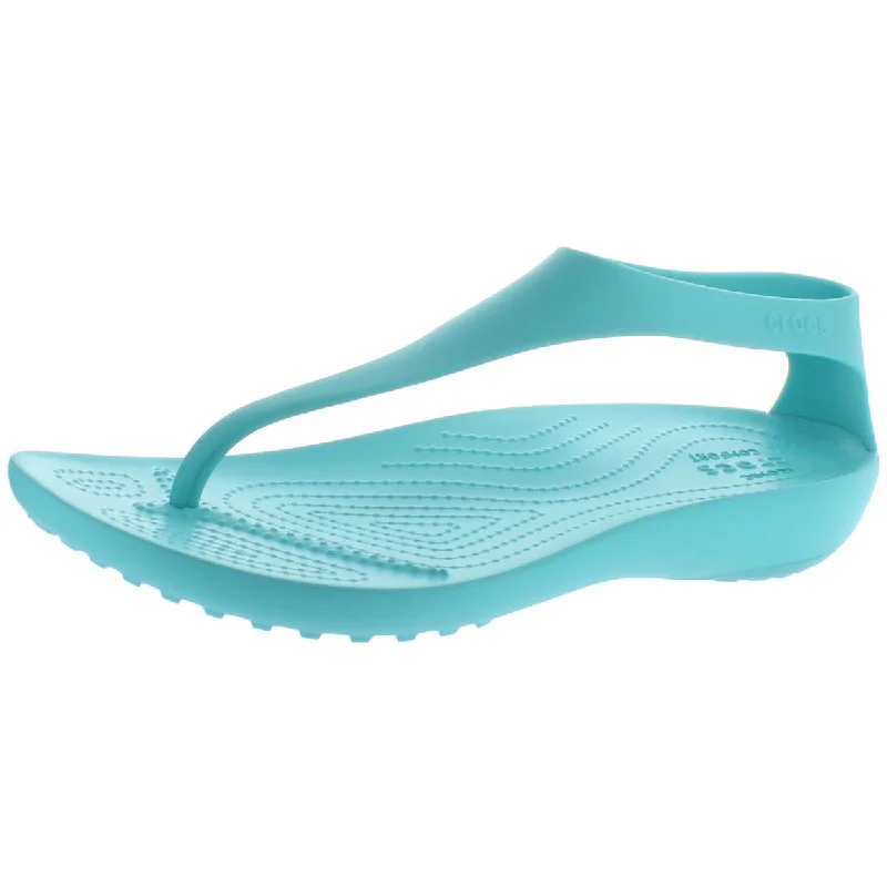 Flash Sales Today Crocs Womens Serena Iconic Comfort Slip On Thong Sandals