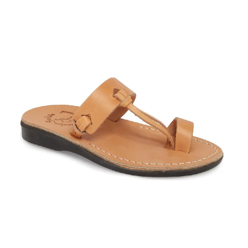 Save Big David - Natural Leather Sandal | Tan