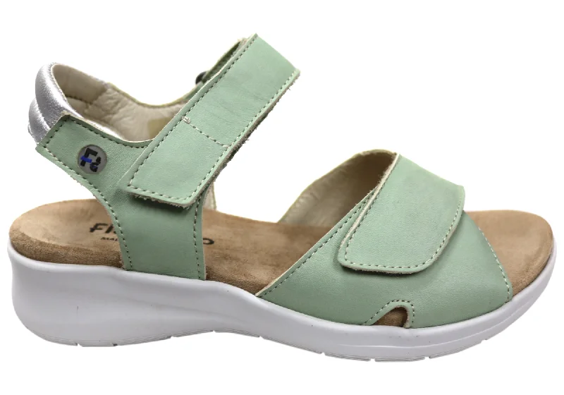 Exclusive Deals Online Flex & Go Britney Womens Comfortable Leather Sandals Made In Portugal