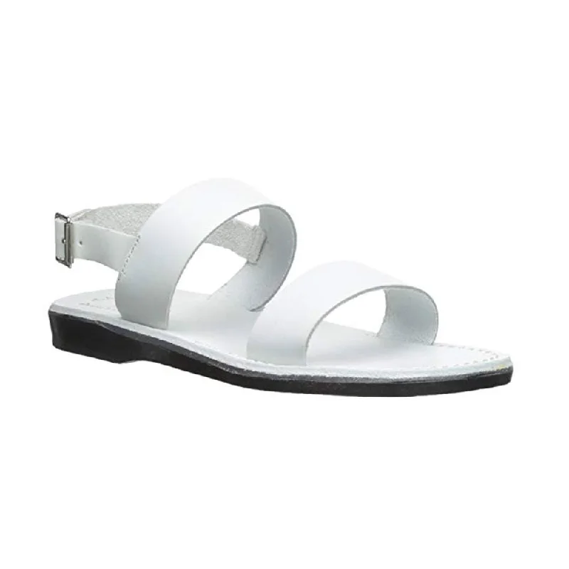 Fashionista Favorites Golan - Leather Slingback Flat Sandal | White