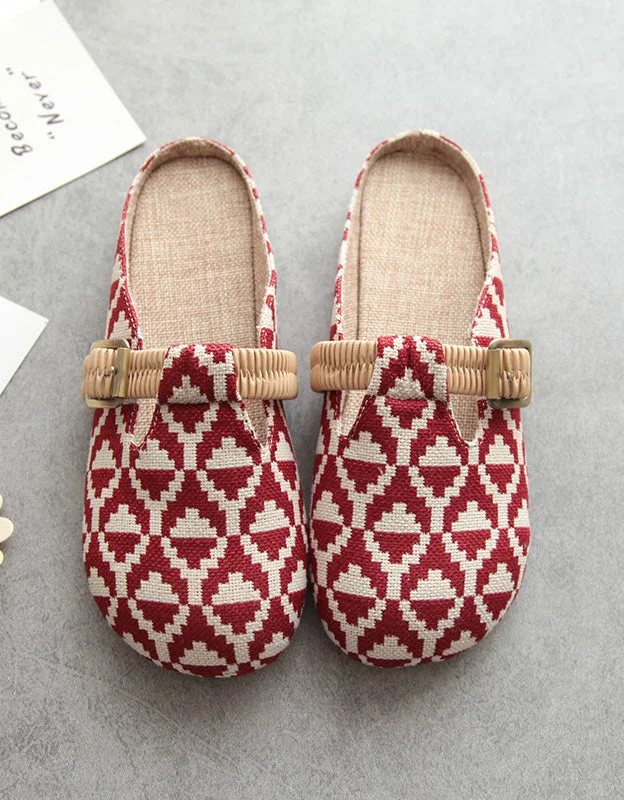 Fashionista Favorites Handmade Summer Comfortable Linen Slippers