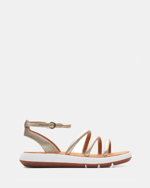 Trendy Fashion Sale Jemsa Style Champagne Leather