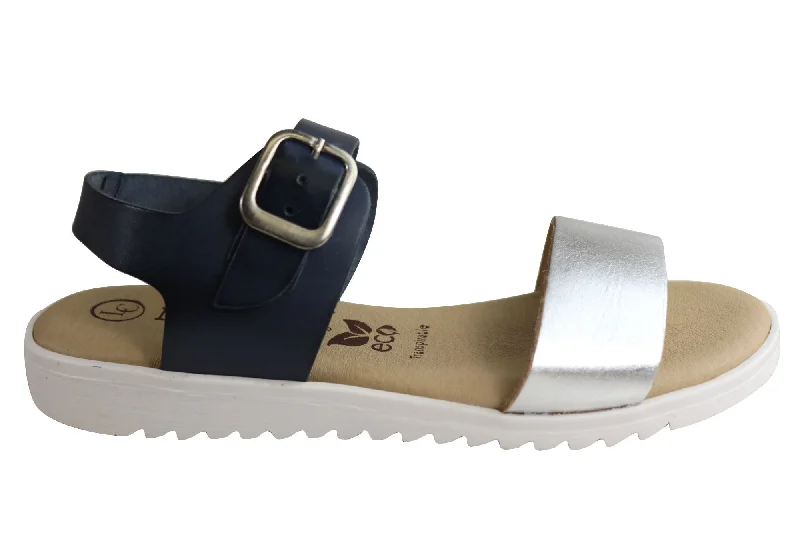 Elegant Style Lola Canales Esta Womens Comfortable Leather Sandals Made In Spain